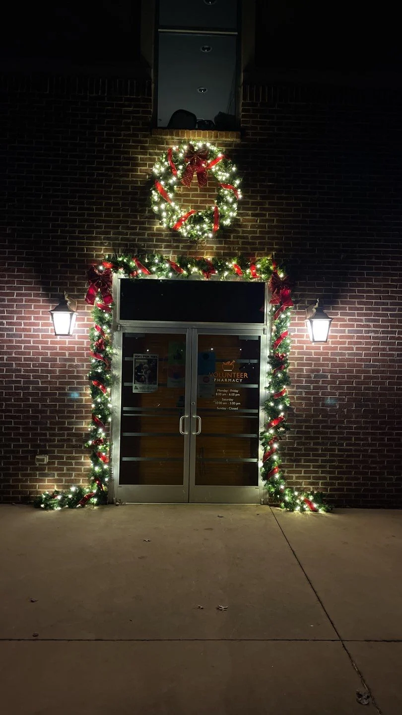Commercial Christmas Lights - Volunteer Pharmacy