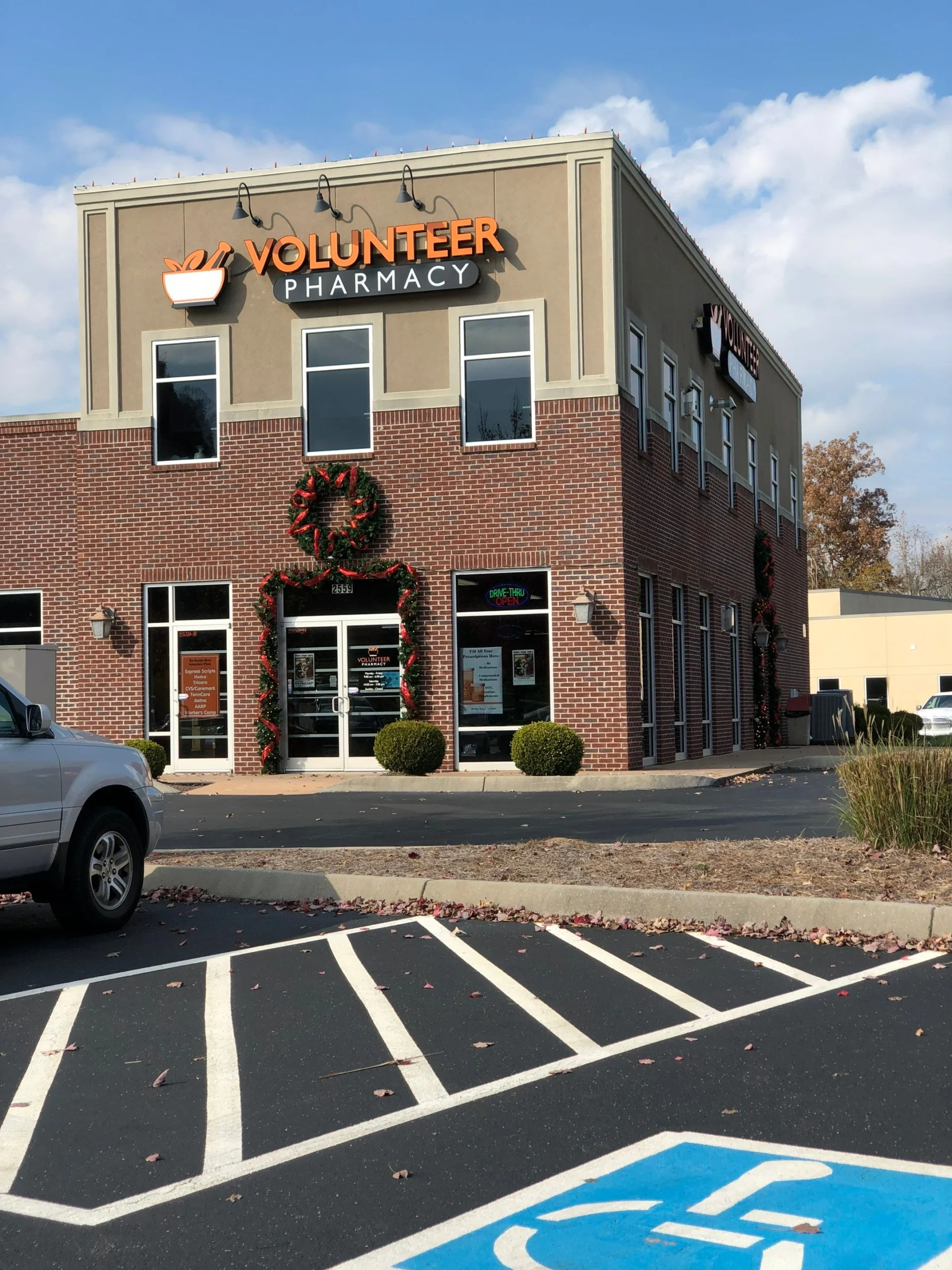 Commercial Christmas Lights - Volunteer Pharmacy