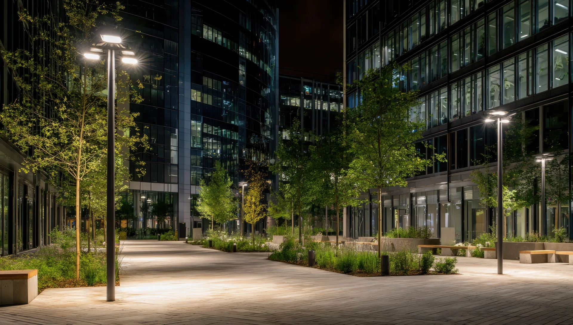 Commercial Landscape Lighting in Knoxville, TN