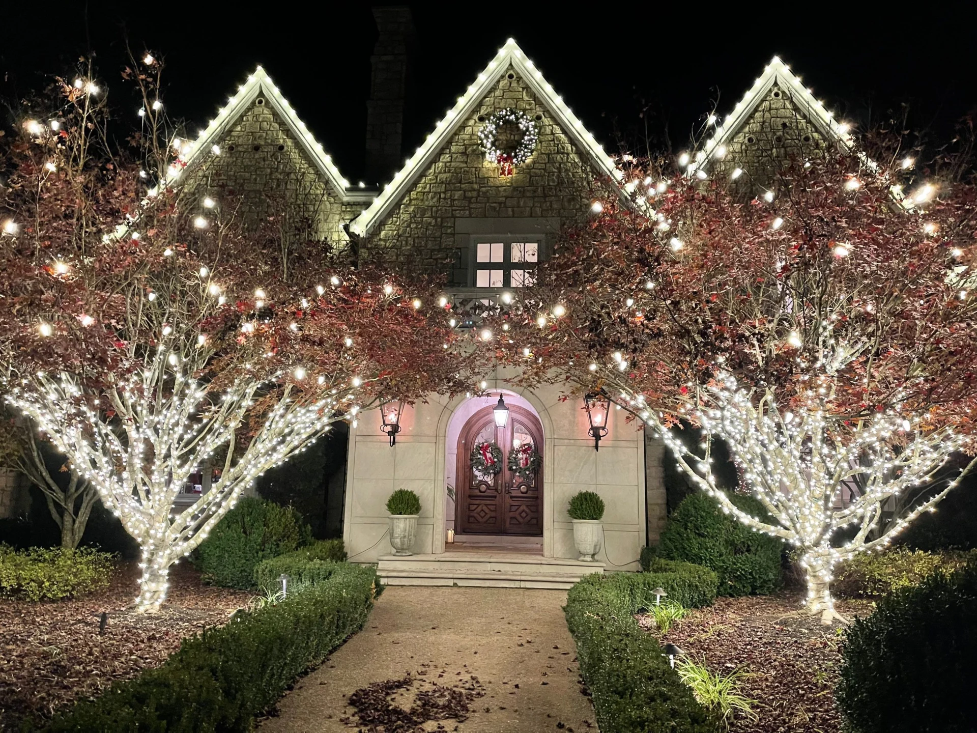 christmas light installation bent river rd knoxville