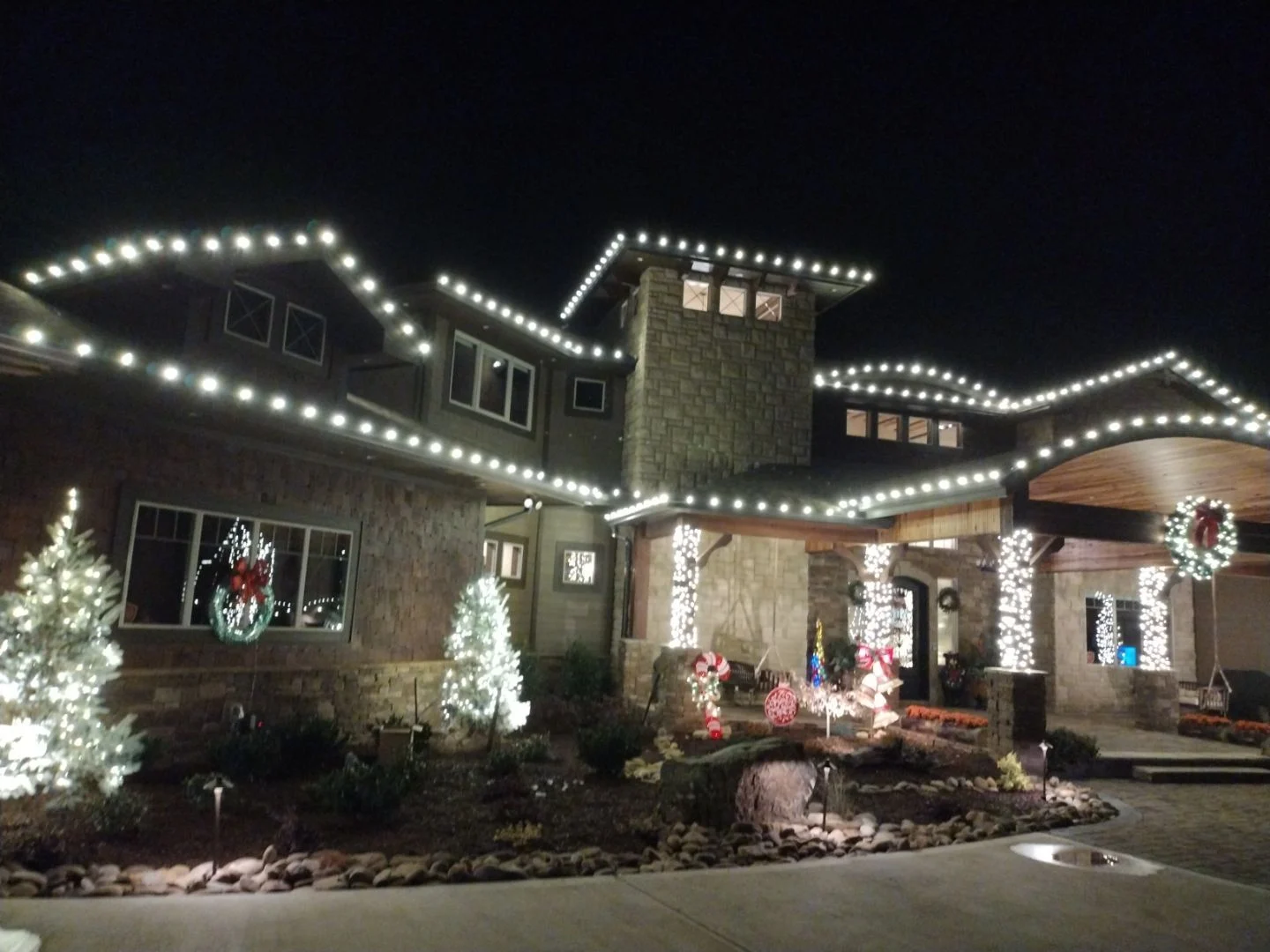LED Holiday lights Knoxville