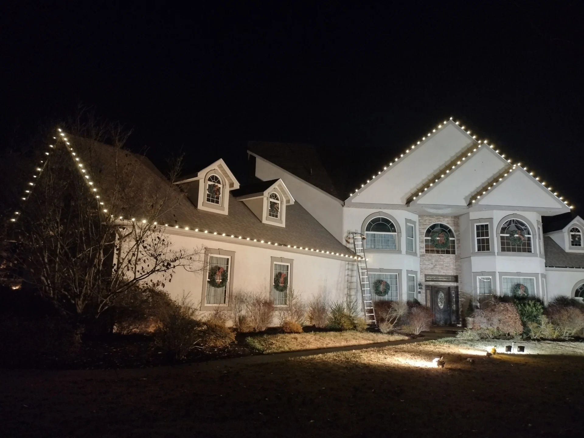 Maryville TN Christmas Lights: White & Bright Install!
