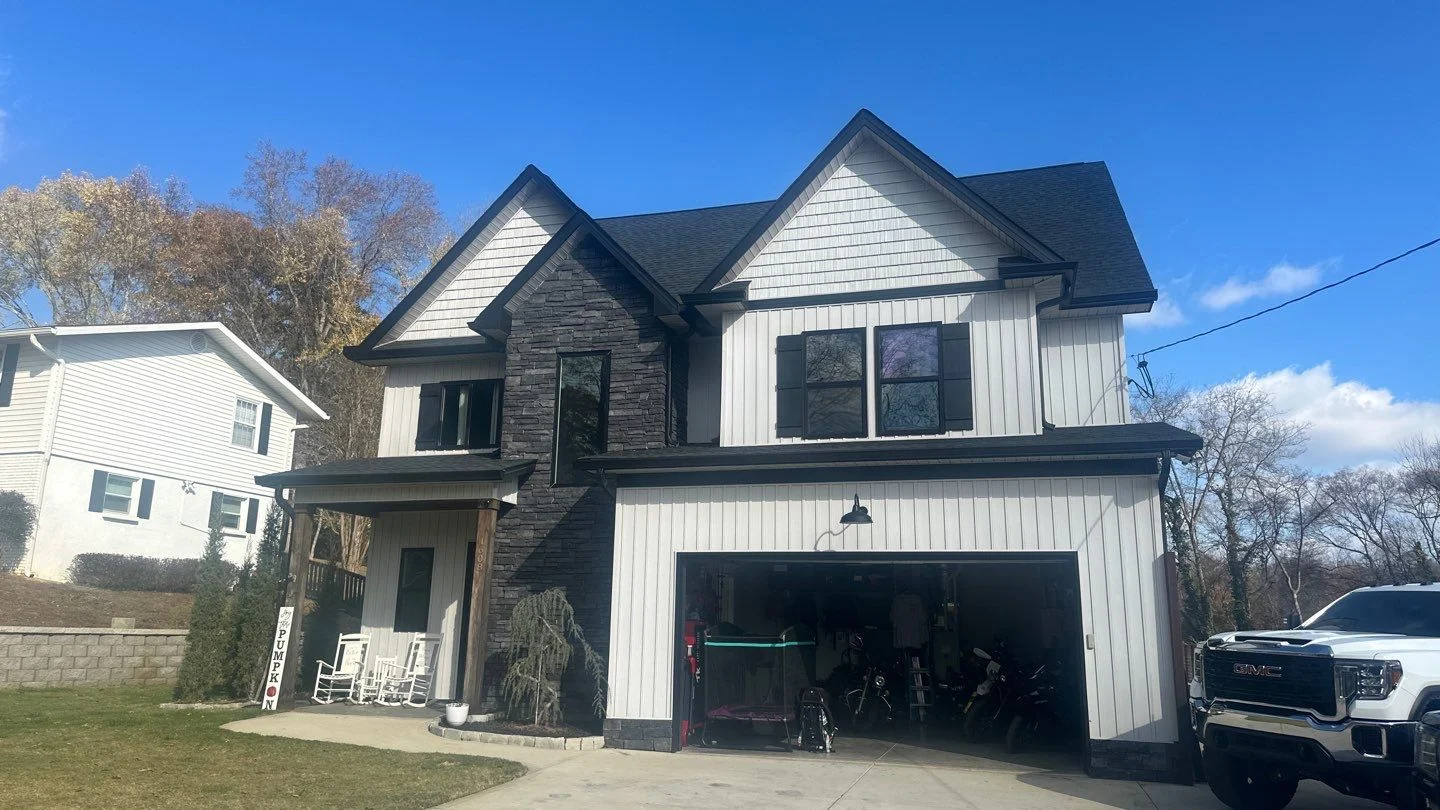 Christmas Lights: Window Outlines, Rooflines, and More Knoxville TN