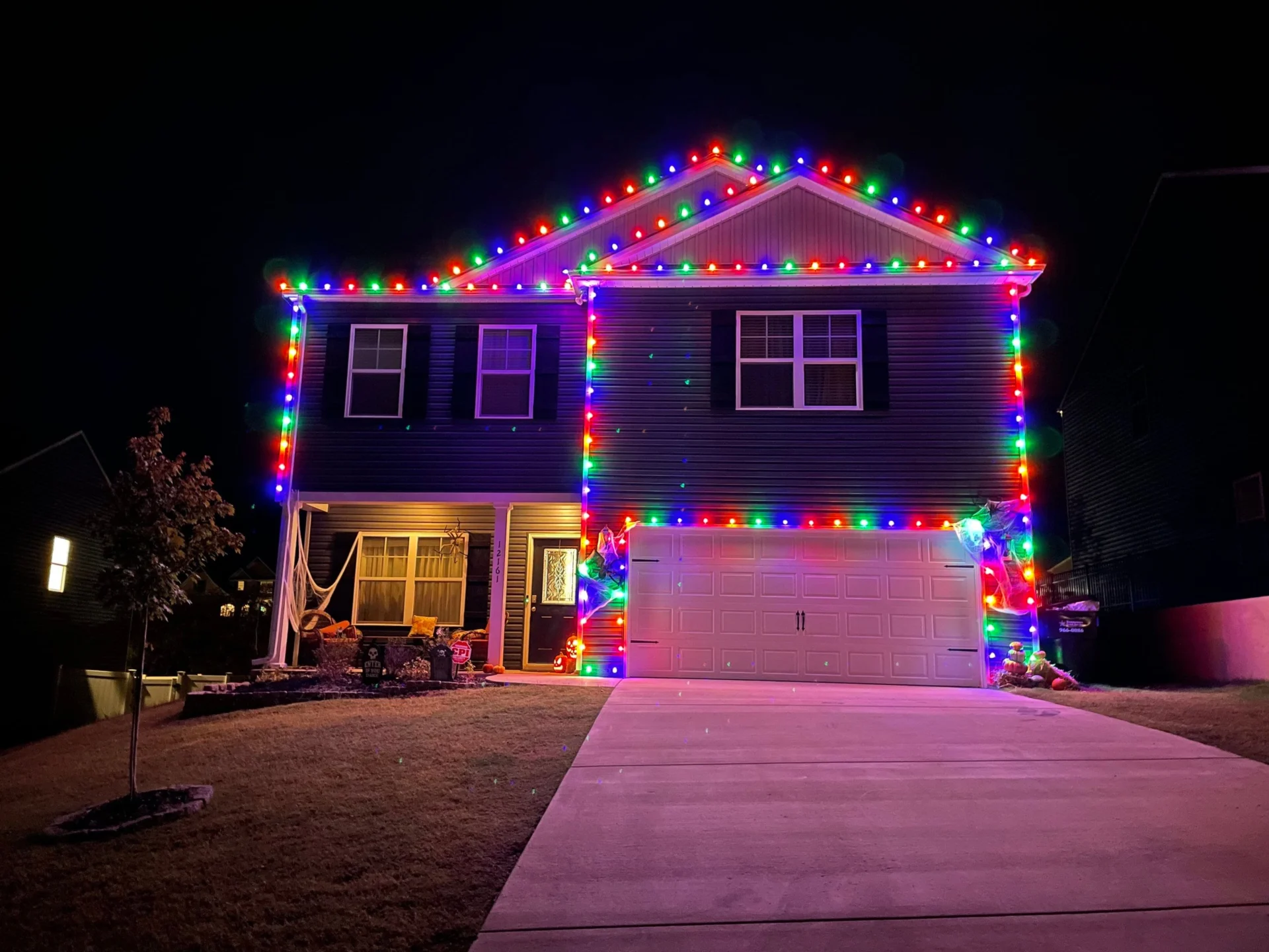 Recent Projects Christmas Light installation in Hardin Valley