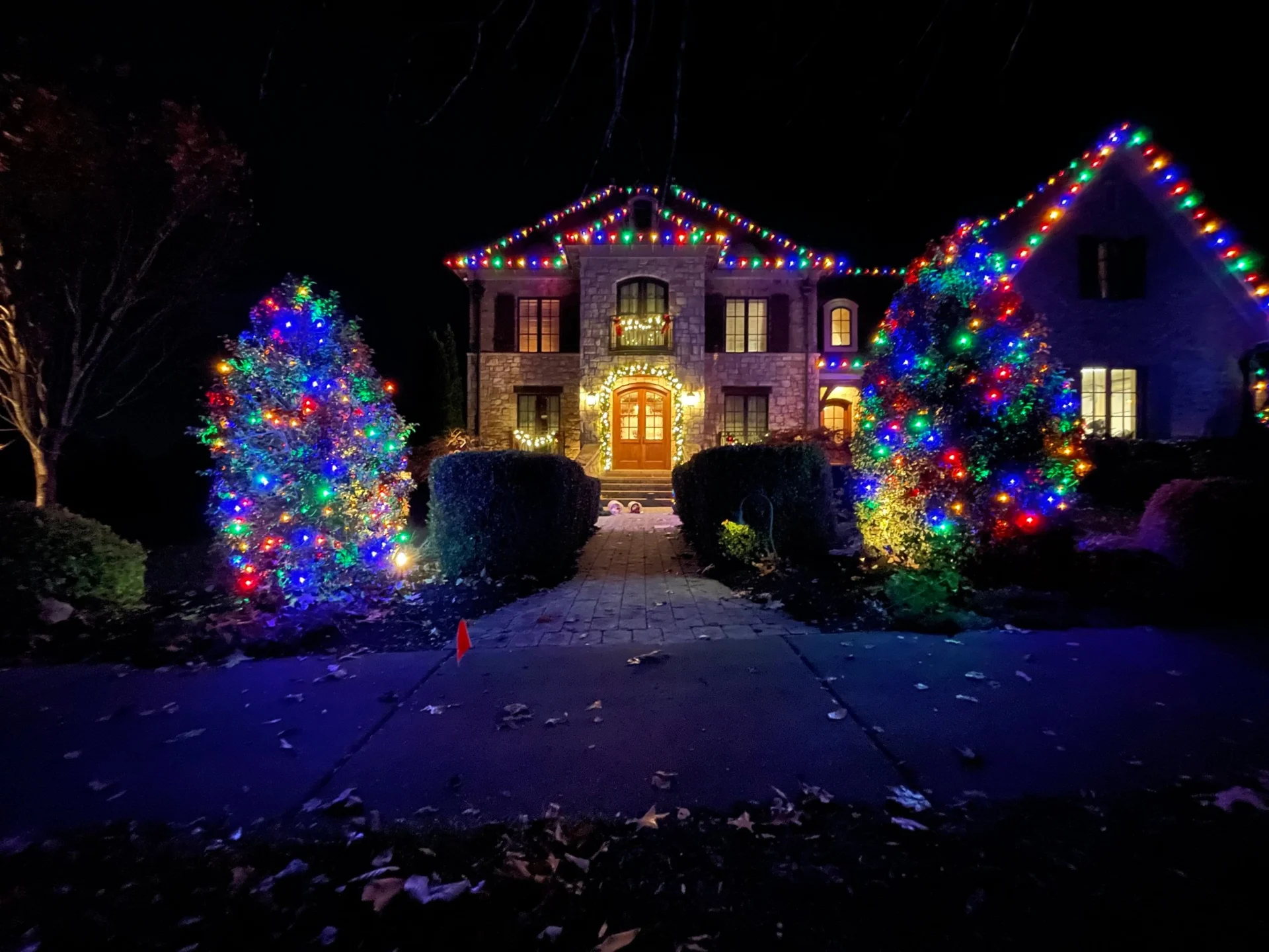 Recent Projects Christmas light installation in Knoxville