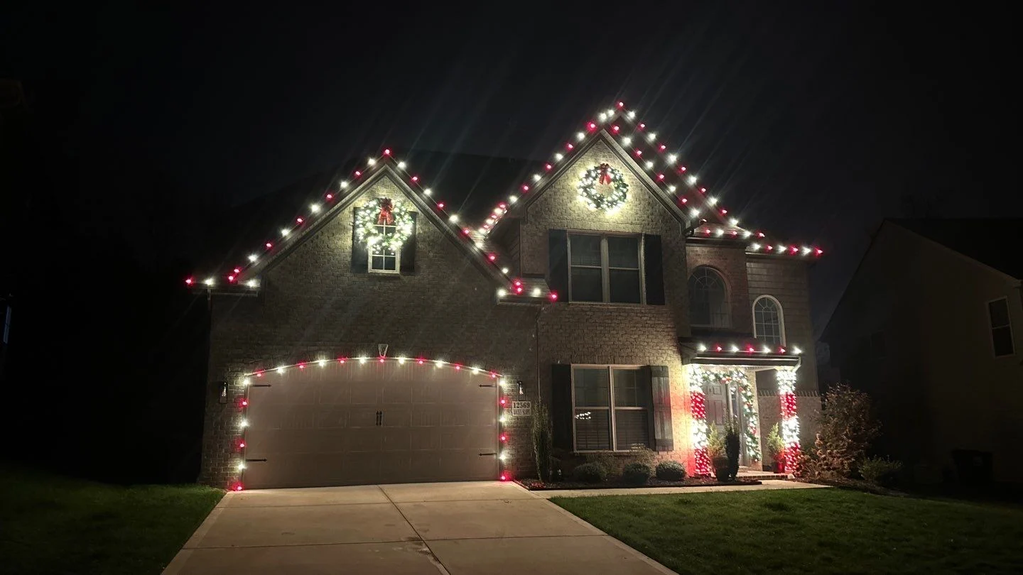 Christmas Lights Installation Knoxville Rocky Slope