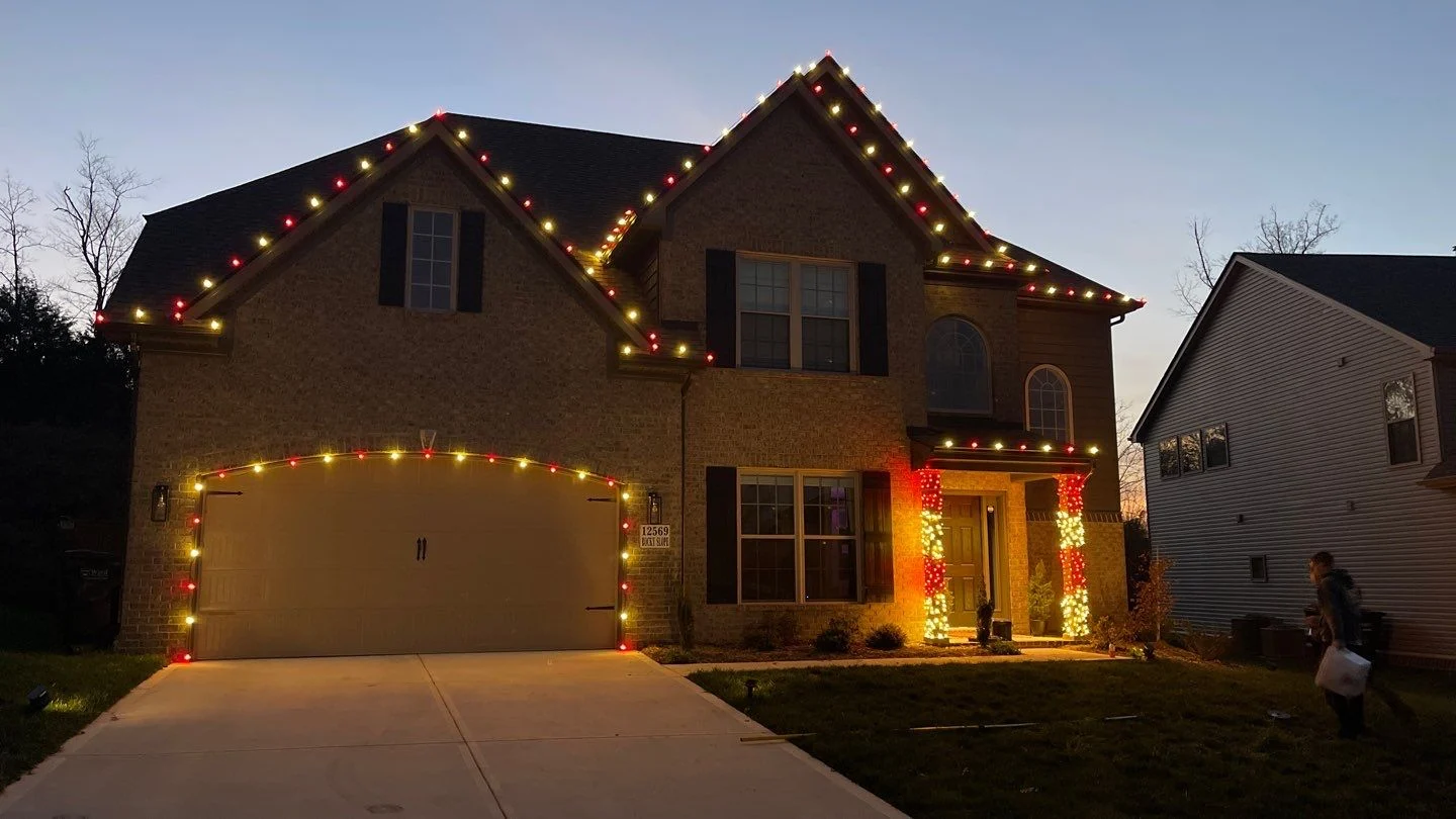 Christmas Lights Installation Knoxville Rocky Slope