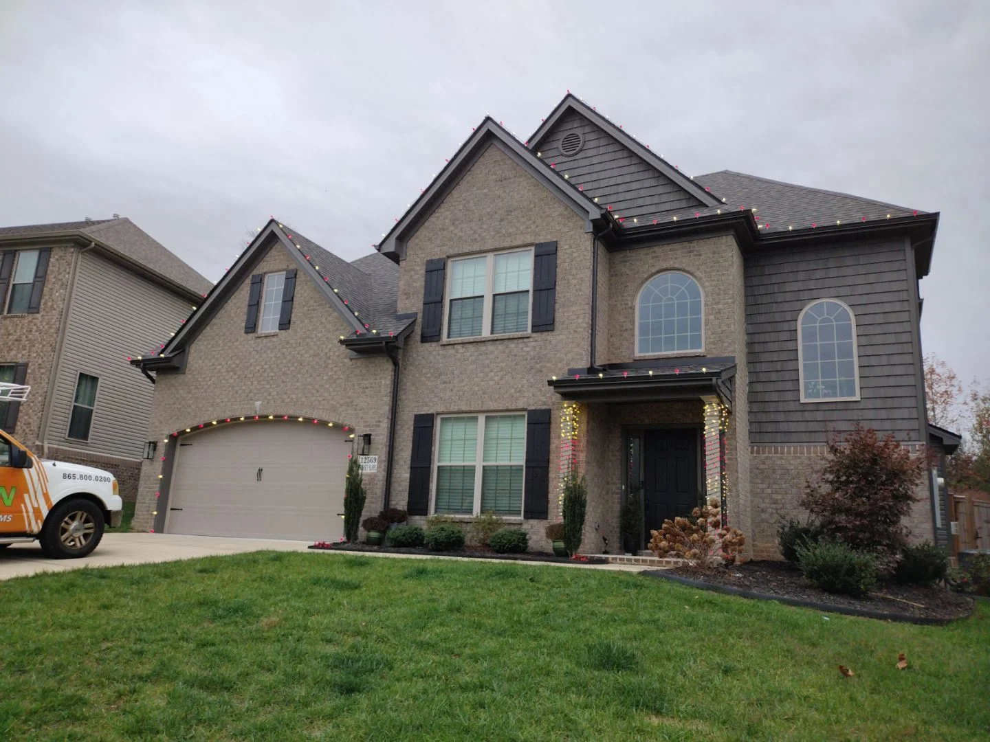 Christmas Lights Installation Knoxville Rocky Slope