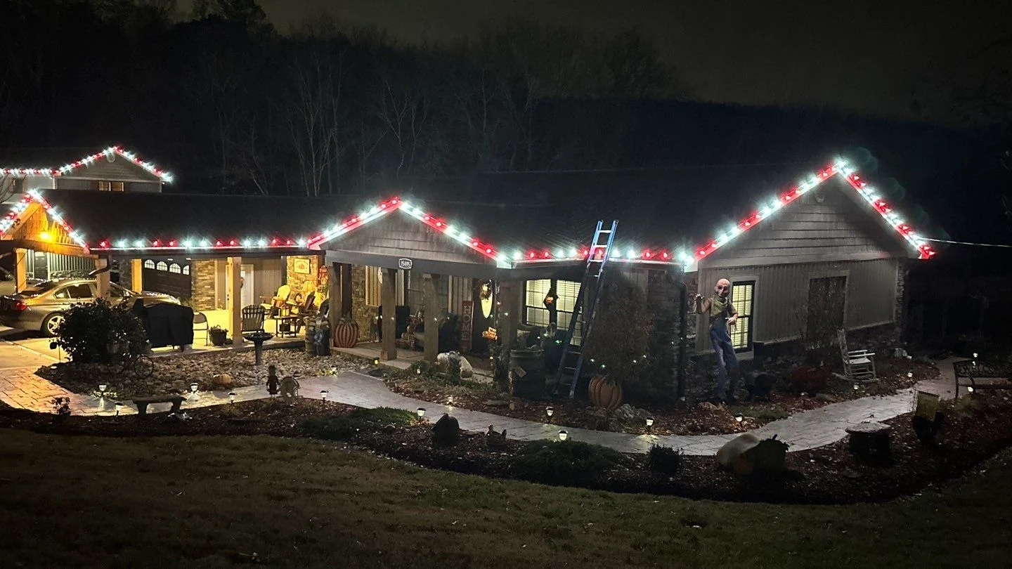 Recent Projects Chrsitmas light installation in Loudon, TN