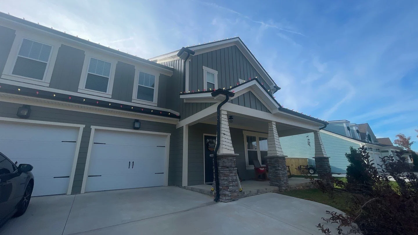 Recent Projects Lenoir City Christmas light install