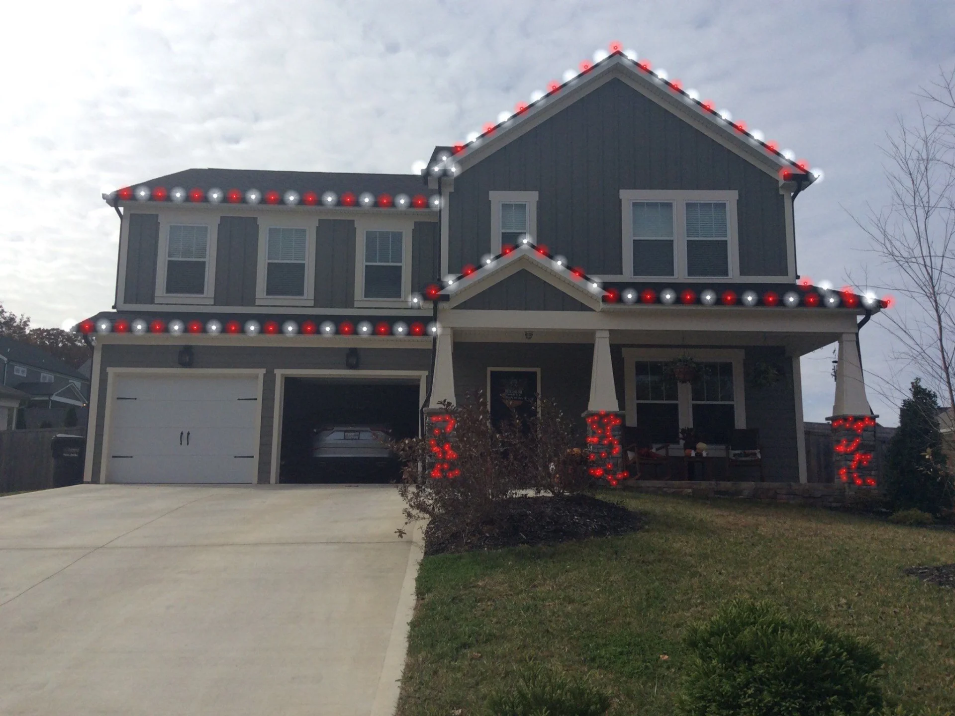 Lenoir City Christmas light install