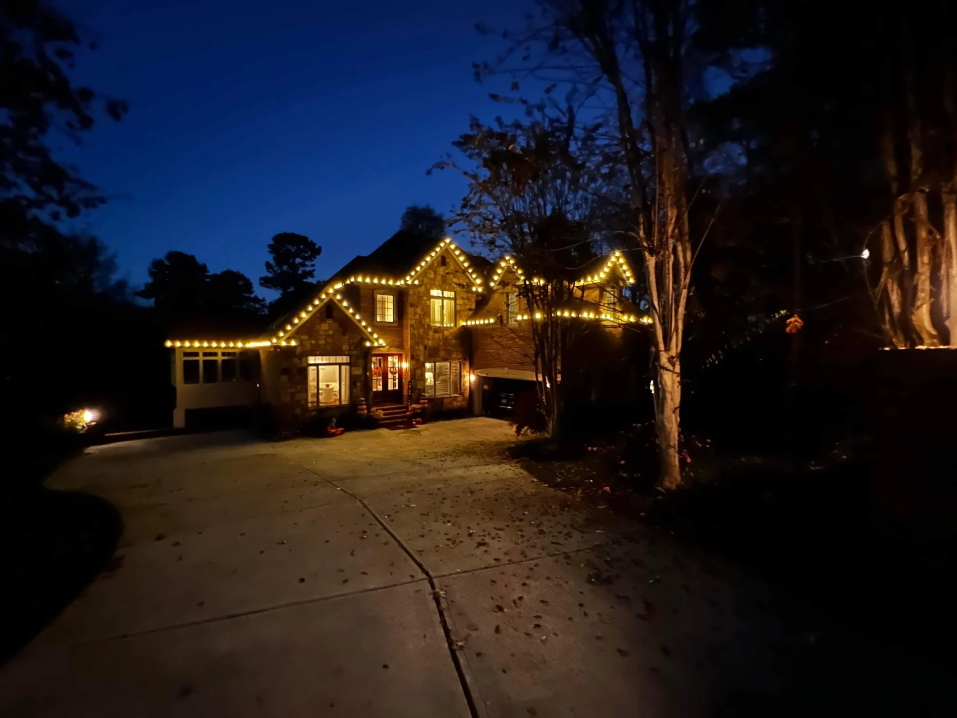 Recent Projects Lenoir City holiday Lights installation