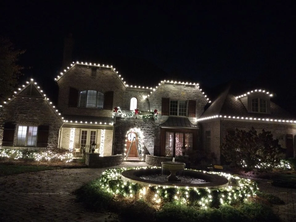 Recent Projects Christmas light installation in Knoxville