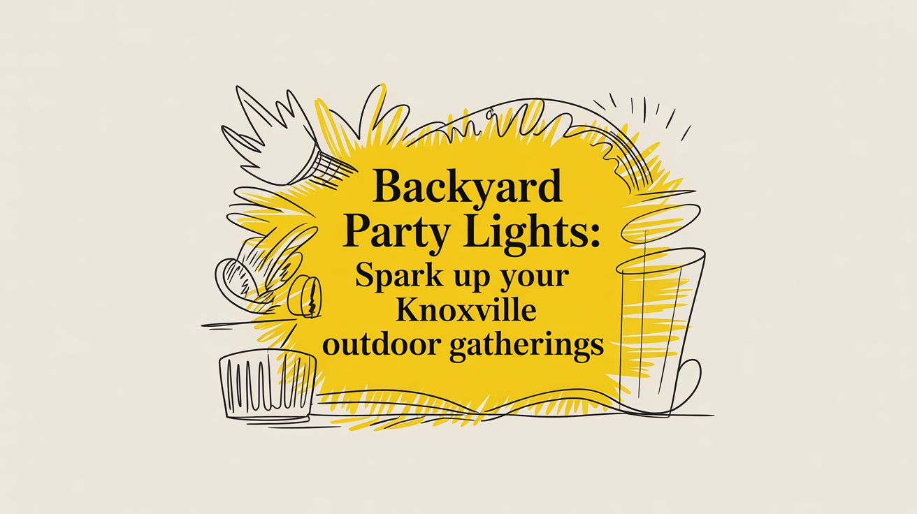 Backyard Party Lights: Spark Up Your Knoxville Outdoor Gatherings Backyard Party Lights: Spark Up Your Knoxville Outdoor Gatherings