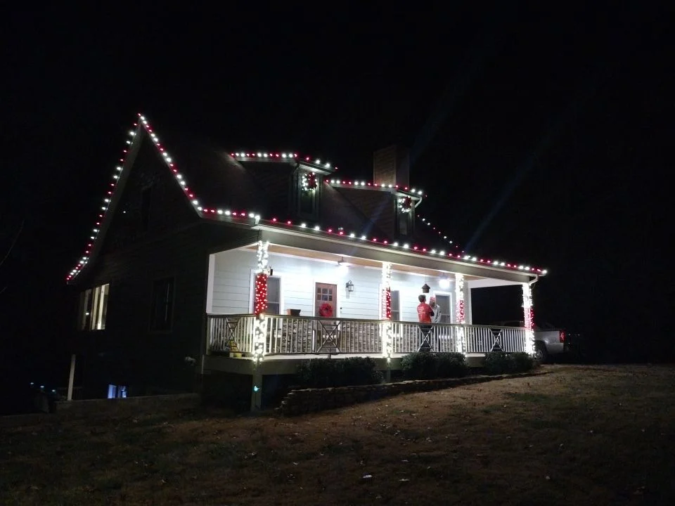 Candy Cane Christmas Lights in Knoxville!