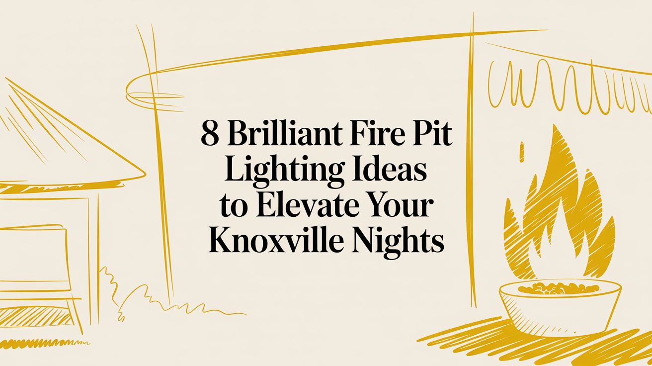 8 Brilliant Fire Pit Lighting Ideas to Elevate Your Knoxville Nights 8 Brilliant Fire Pit Lighting Ideas to Elevate Your Knoxville Nights