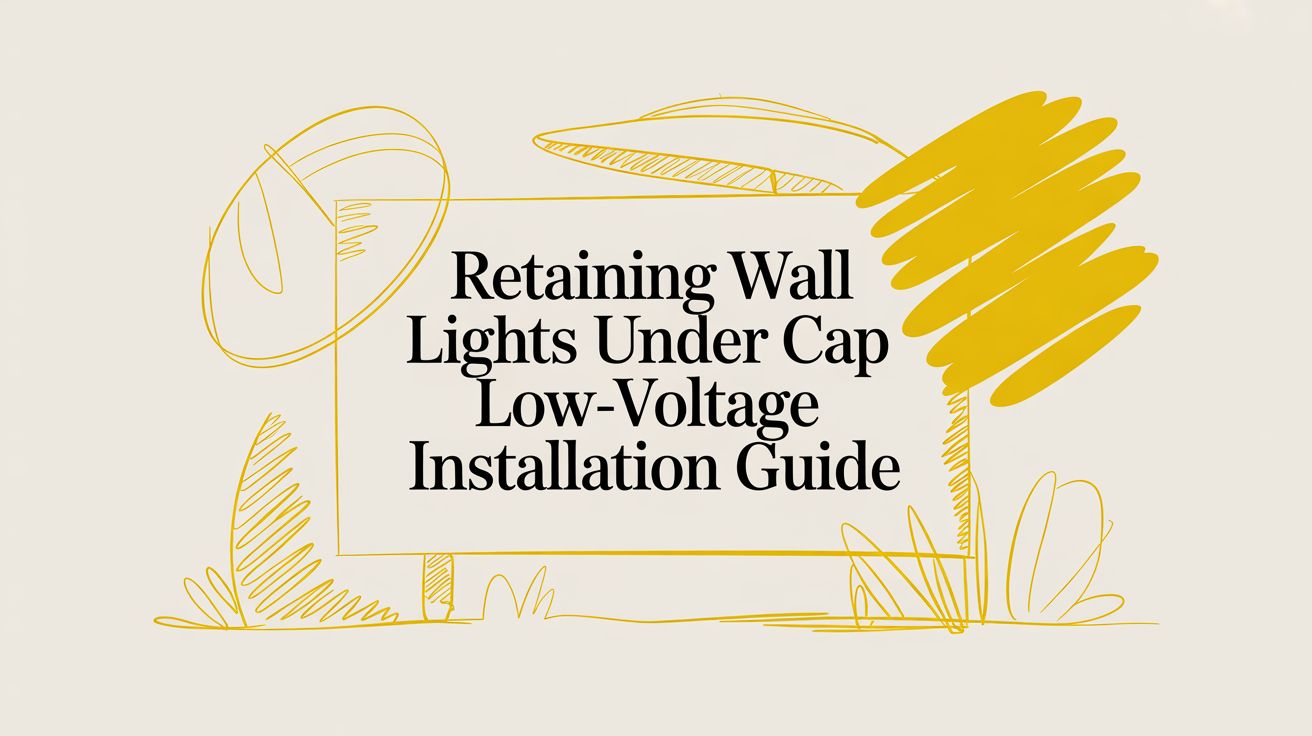 Retaining Wall Lights Under Cap: Low-Voltage Installation Guide for Knoxville Homeowners Retaining Wall Lights Under Cap: Low-Voltage Installation Guide for Knoxville Homeowners