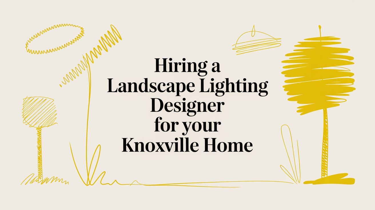 How a Landscape Lighting Designer Can Transform Your Knoxville Home
