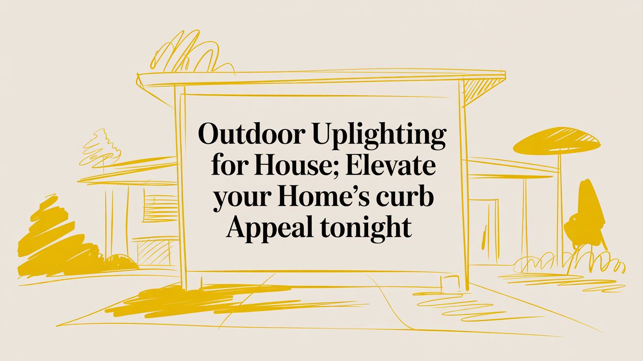 Outdoor Uplighting for Your House: Elevate Your Knoxville Home’s Curb Appeal
