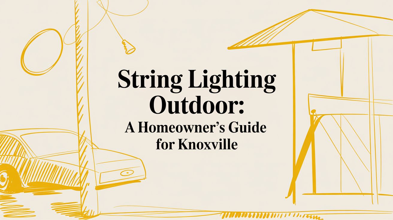 String Lighting Outdoor: Your Guide to a Beautiful Knoxville Home String Lighting Outdoor: Your Guide to a Beautiful Knoxville Home